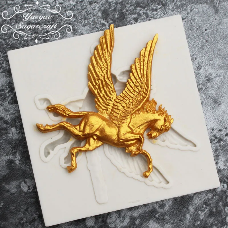 Yueyue Sugarcraft 1 шт. силиконовая форма в виде лошади для помадки инструменты украшения