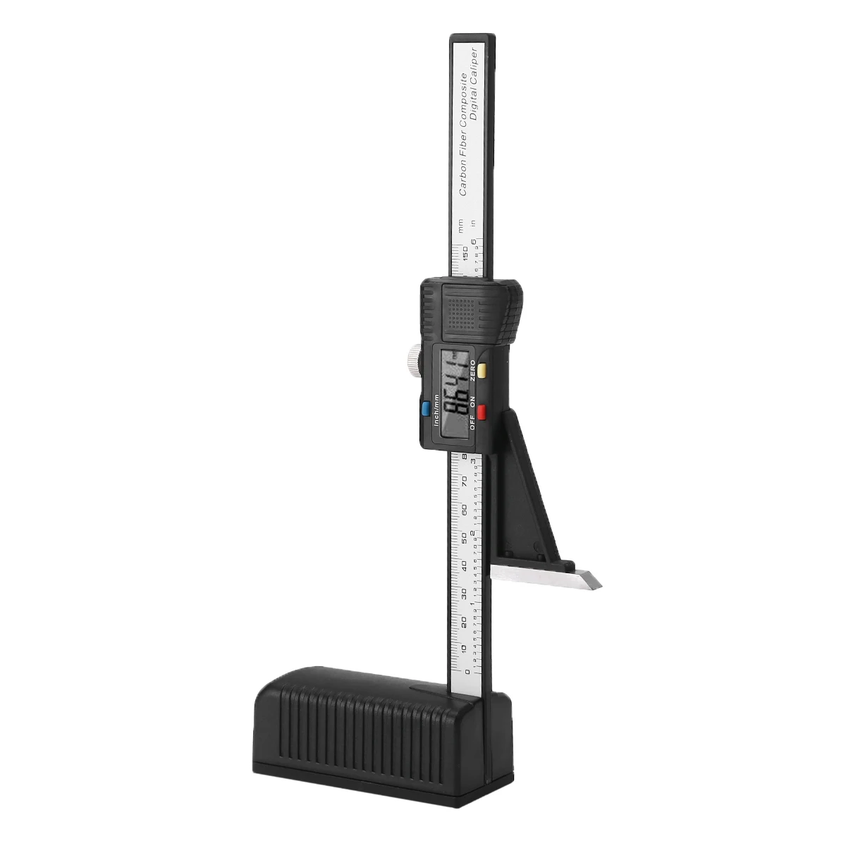 LCD Digital Height Depth Gauge Tester Measure 0-150mm 6inch Caliper Electronic Woodworking Measuring Tools