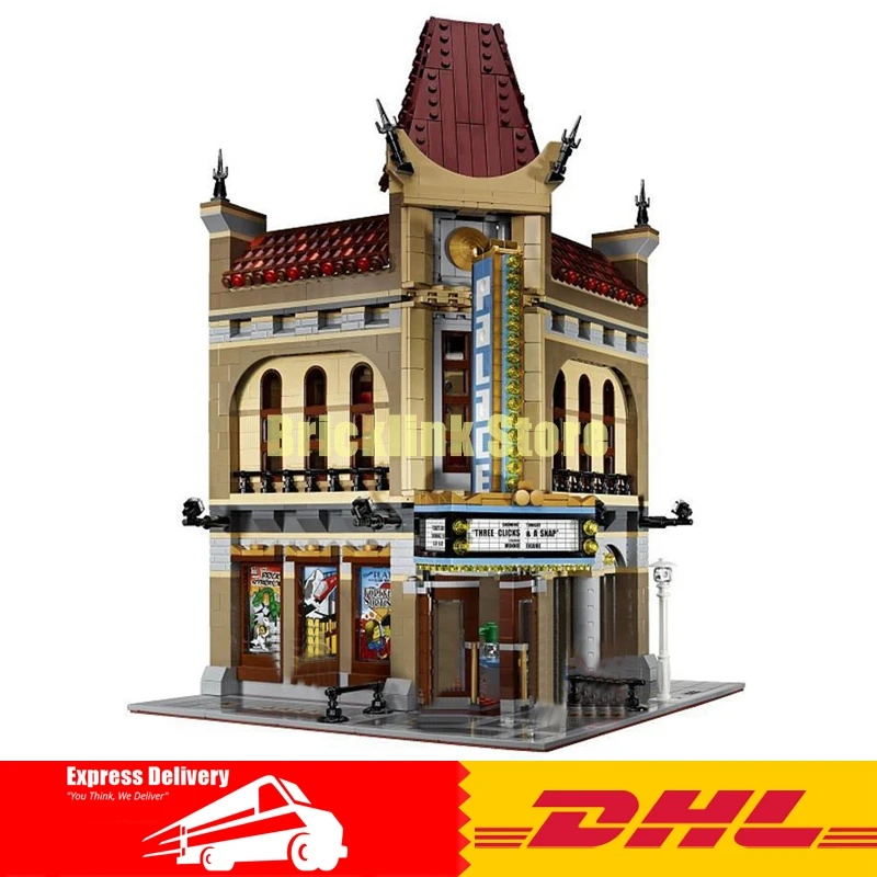 

LEPIN 15006 2354pcs Palace Cinema Model Building Blocks Set Bricks Toys Compatible 10232 Toys For Children