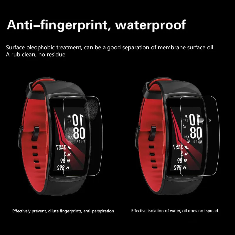 

For Samsung Gear Fit2 Pro Smart Bracelet HD Screen TPU Explosion-proof Film Protective Film