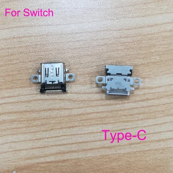 

2pcs/lot NS Switch Type-C Charging Port Socket For Nintend Switch Console Type C Charger Power Jack