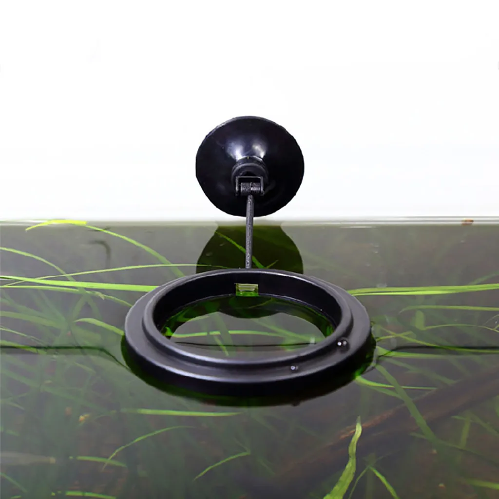 Feeding Ring Aquarium Fish Tank Station Floating Food Tary Feeder Square/Circle аквариум Accessory Water Plant Buoyancy Suction | Дом и