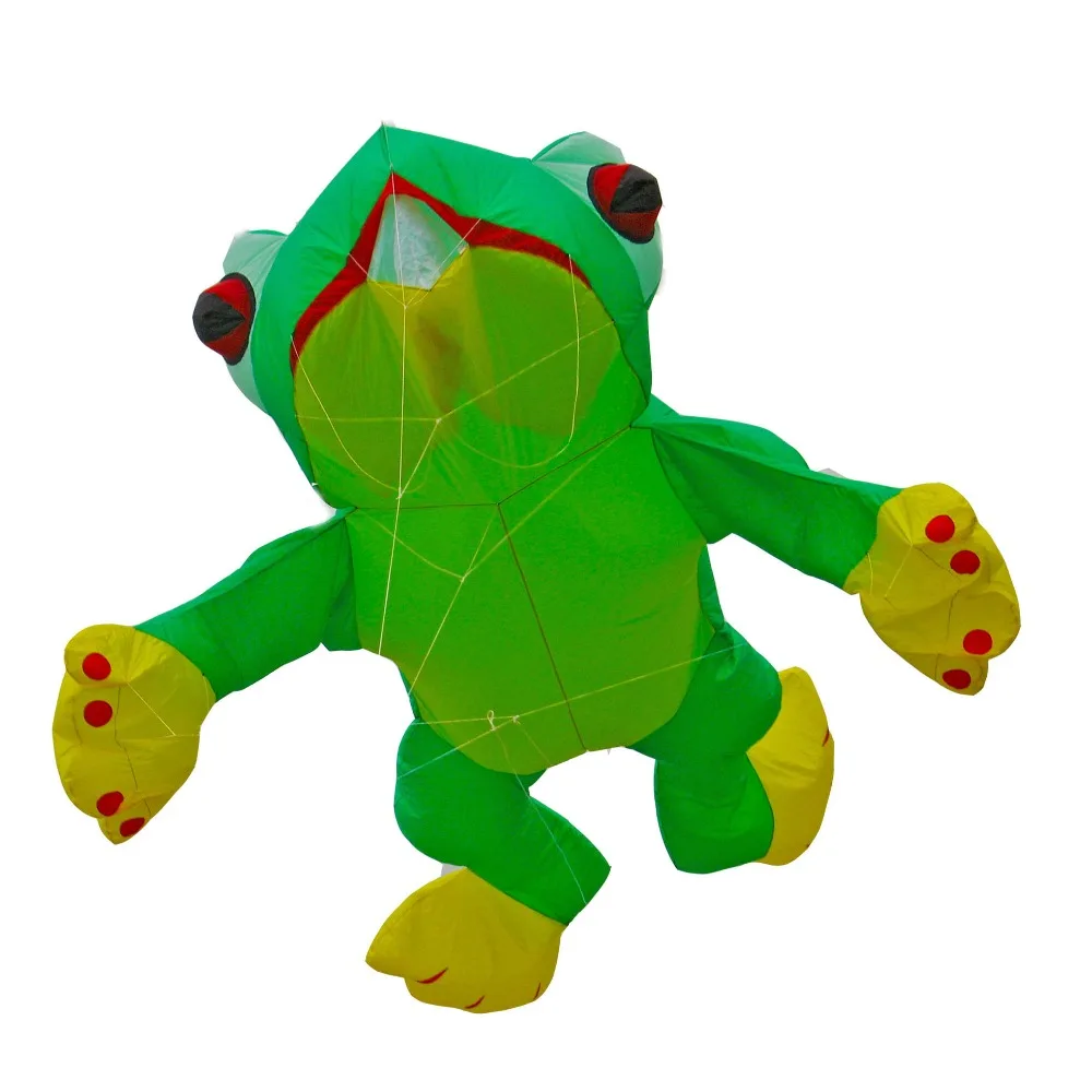 Новое поступление 3D высокое качество 7 м нейлоновая одежда POWER FROG WINDSOCKS для