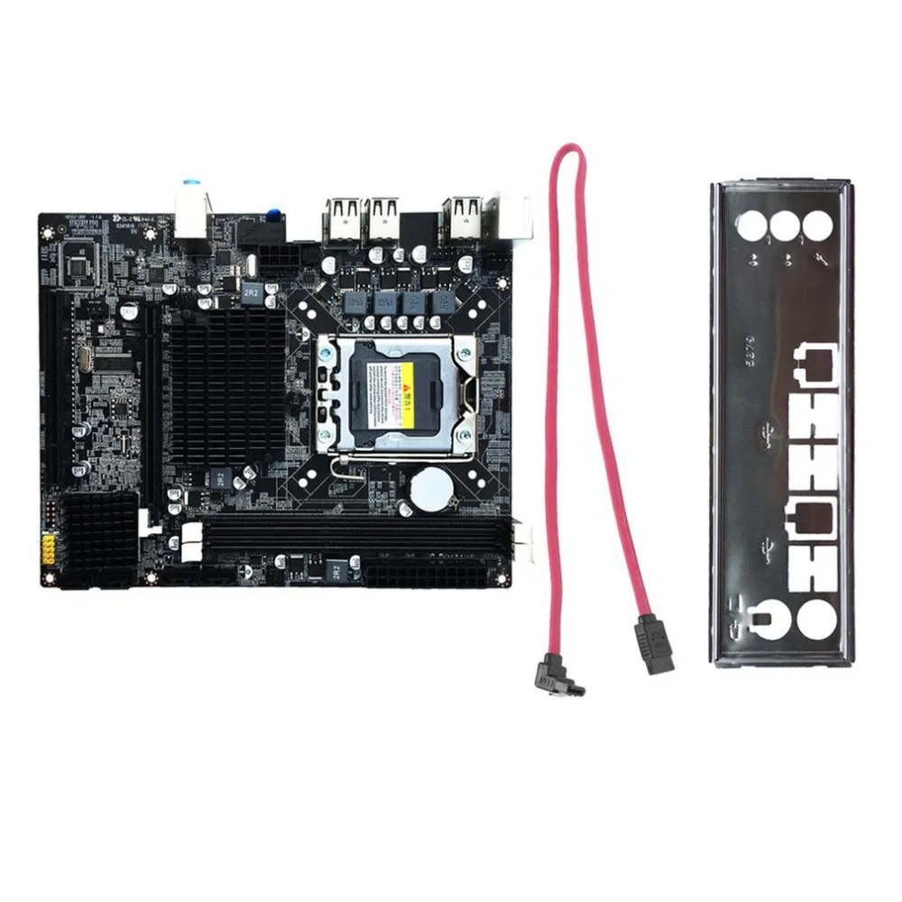 

Desktop Motherboard Computer Mainboard For X58 LGA 1366 DDR3 16GB Support ECC RAM For Quad-Core Six-Core Needle 2017 New Arrival