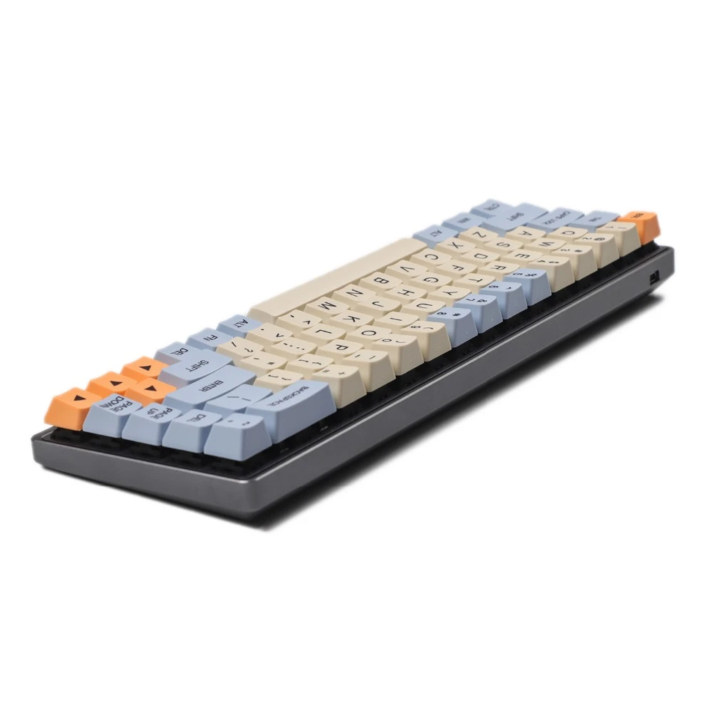 Ymdk完全にプログラム可能な68 Cncアルミニウムケースプレートpcbスタビライザーメカニカルキーボードdiyキット Keyboards Aliexpress