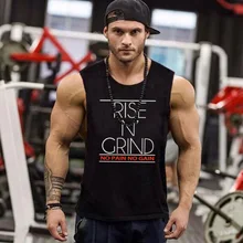 Новые спортивные майки Для мужчин s майка спортивная одежда Бодибилдинг тренировки Для мужчин Фитнес упражнения Костюмы жилет без рукавов