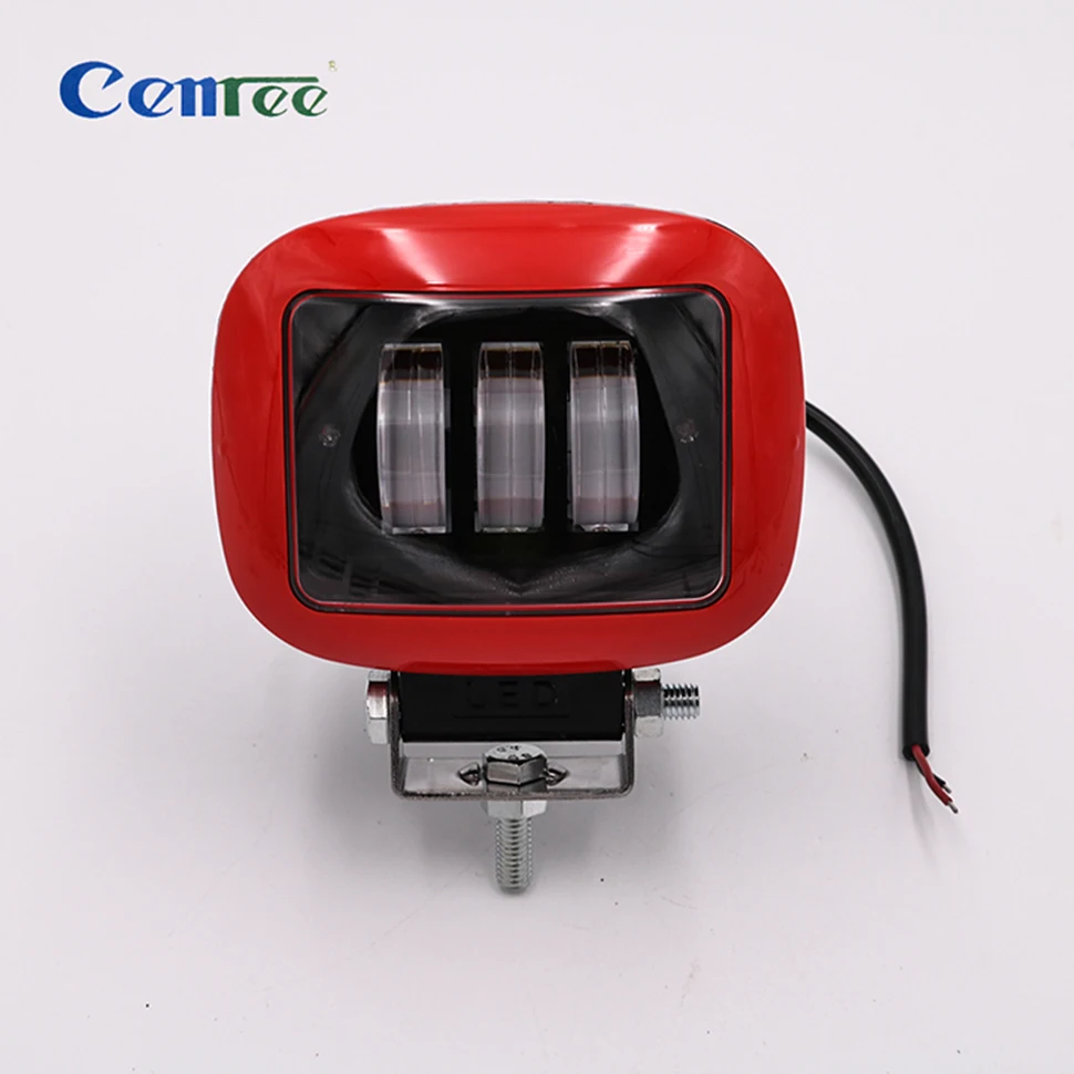 CENREE 1 шт. красный/черный свет 30 Вт IP67 2500LM Светодиодная панель для лодки