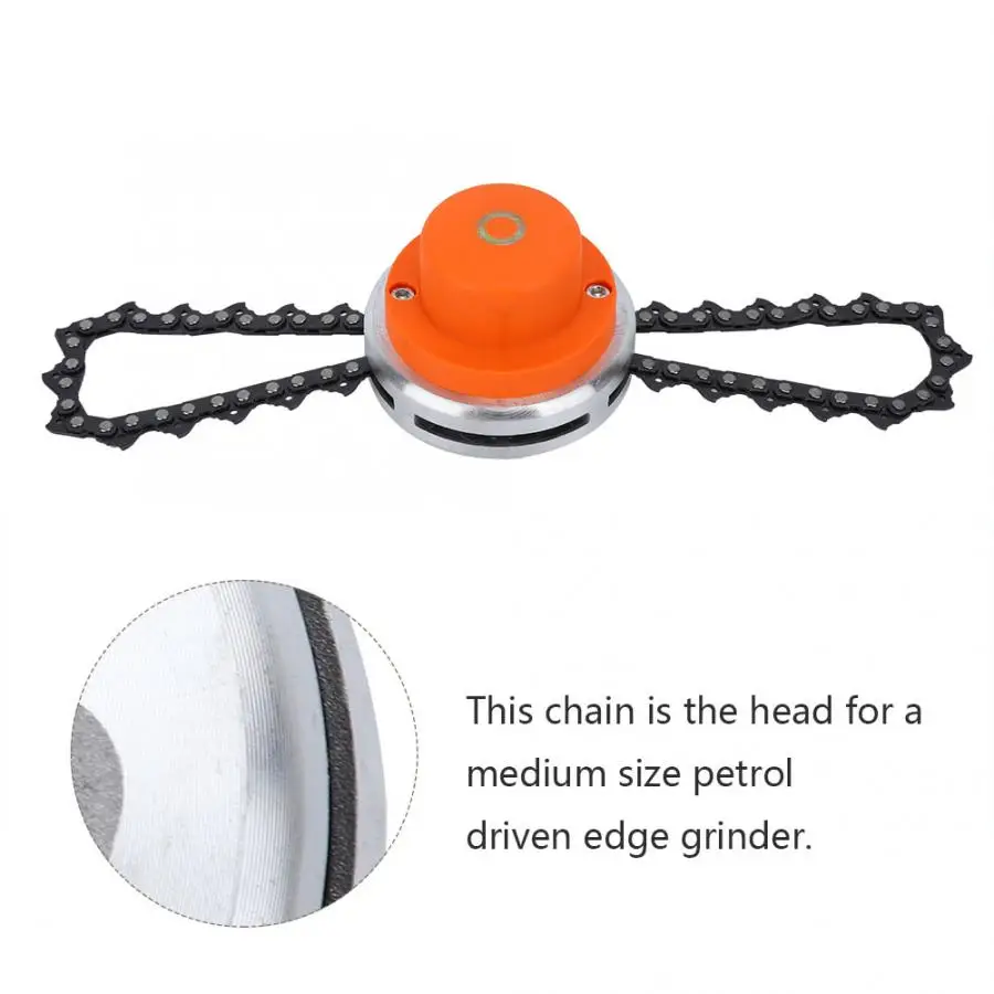 Lawn Mower Chain Grass Trimmer Head Chain Brushcutter for Garden Grass Cutter Tools Spare Parts for Trimmer Garden Tools