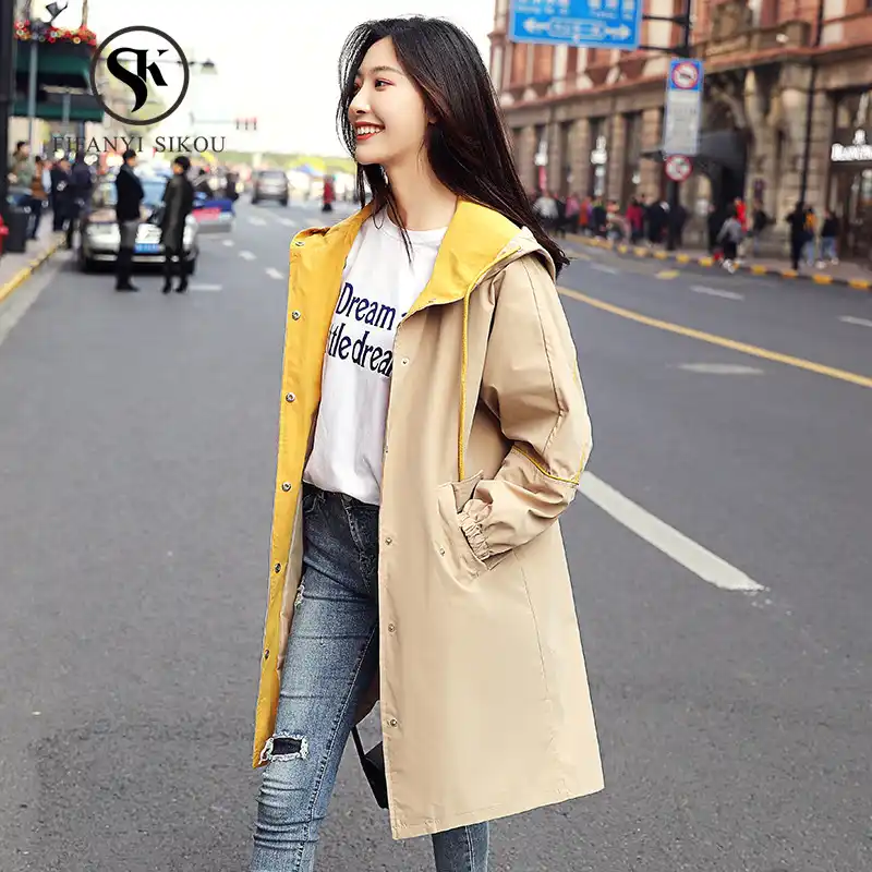 korean style casual women's coat