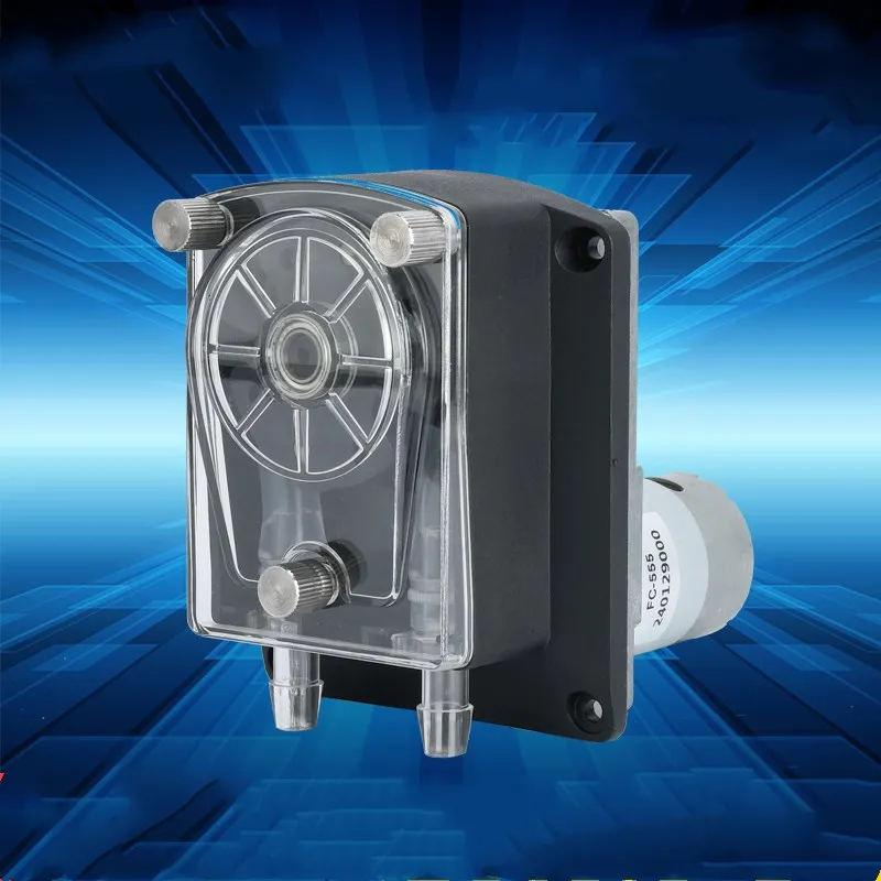 

cool DC 12V 24V electric peristaltic pump dosing pump micro sanitary peristaltic pump max flow rate 3000ml/min