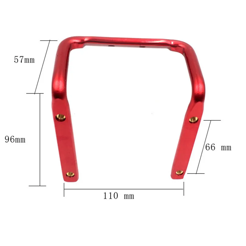 Bicycle Kettle Adapter MTB Bike Seat Post Back Double Water Bottle Holder Cage Rack Adapter installation two water bottle #2N09 (12)