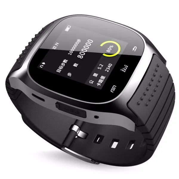 Высотомер камера часы sms Телефонный звонок qq android mms шаг трек водостойкий bluetooth