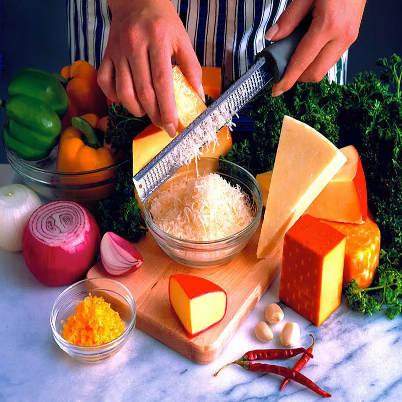

Multifunctional Rectangle Stainless Steel Cheese Grater Tools Chocolate Lemon Zester Fruit Peeler Kitchen Gadgets