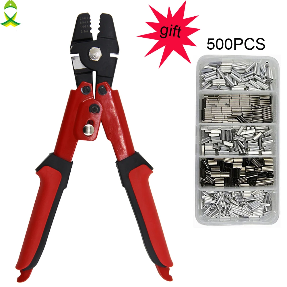 JSM High Carbon Steel Crimper Sleeves Tool Kit Wire Rope Swager