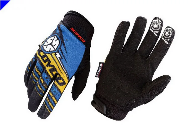 Новинка SCOYCO перчатки для мотокросса спортивные Мотоциклетные Перчатки Профессиональная игра противоскользящее гоночное оборудование MX51 3 цвета 3 размера