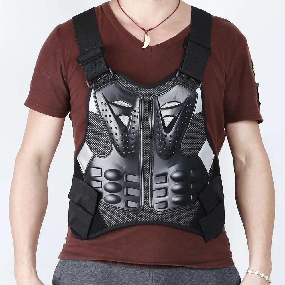 High Quality Racing Armour Motorcycle Body Protector Jacket Skiing Body Armor Spine Chest and Back Protective Gear