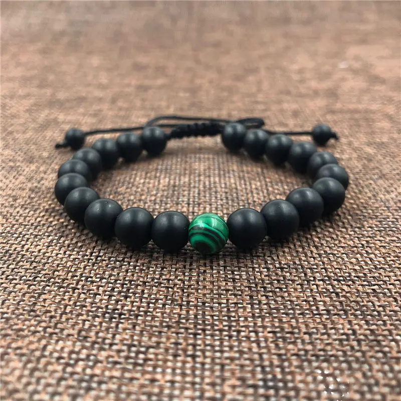 Newest 2Pieces/Set 8mm Natural Stone Beads Bracelets Sets Weave Braiding Macrame Couple Bracelet for Men & Women Yoga Jewellery Newest 2Pieces/Set 8mm Natural Stone Beads Bracelets Sets Weave Braiding Macrame Couple Bracelet for Men & Women Yoga Jewellery