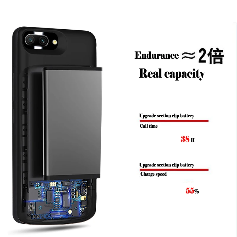 6500mAh Honor 10 Battery Case For Huawei Honor 10 Power Cover For Huawei Honor 10 USB Charger Capa Fundas