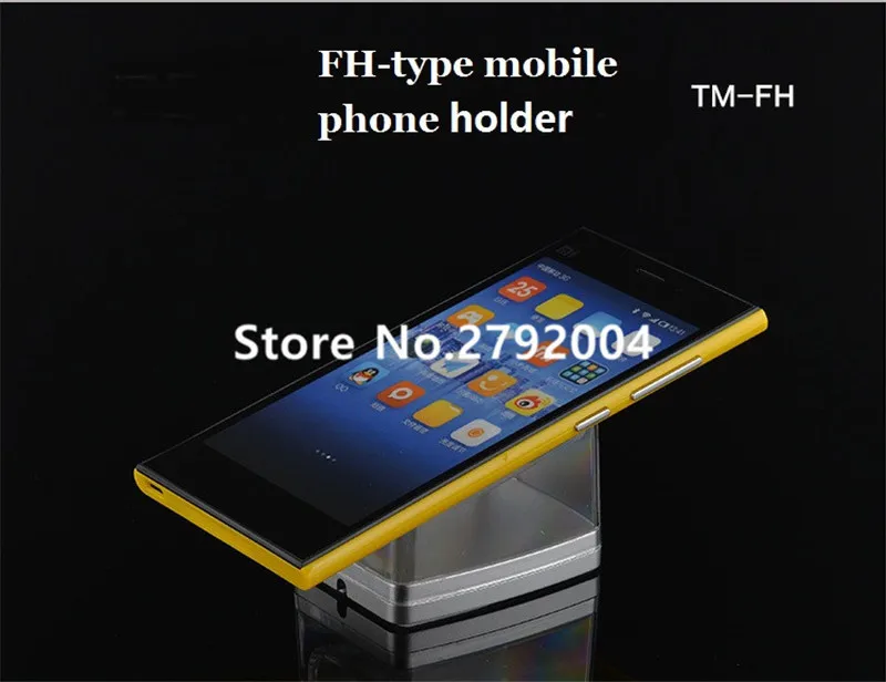 Titular do Telefone Suporte para Telefone Lote Acrílico Celular Display Stand Móvel Universal Exposição 100 Pçs - 8 Sistema EAS