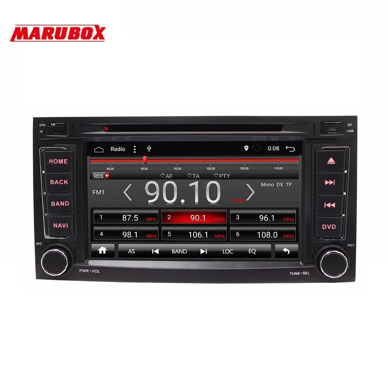 Flash Deal MARUBOX 7A808DT3 Car Multimedia Player for VW Touareg 2003-2011,Quad Core,Android 7.1,2GB RAM, 32GB,GPS,Radio,Bluetooth,DVD 1
