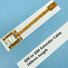 160 мм длина SIM для sim-карты удлинитель с push-слотом fpc плоский кабель