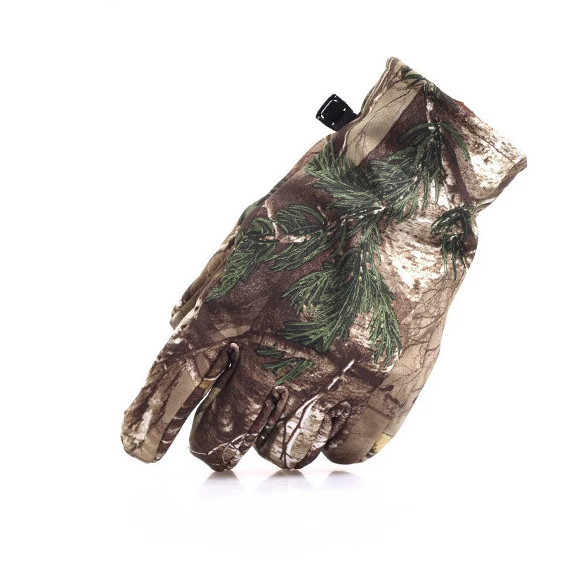Buy Outdoor Soft Shell Hunting Camo Gloves Bionic