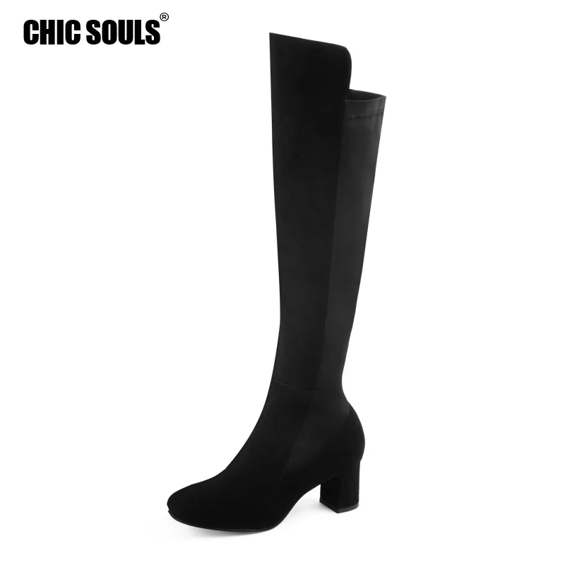 high knee boots cheap