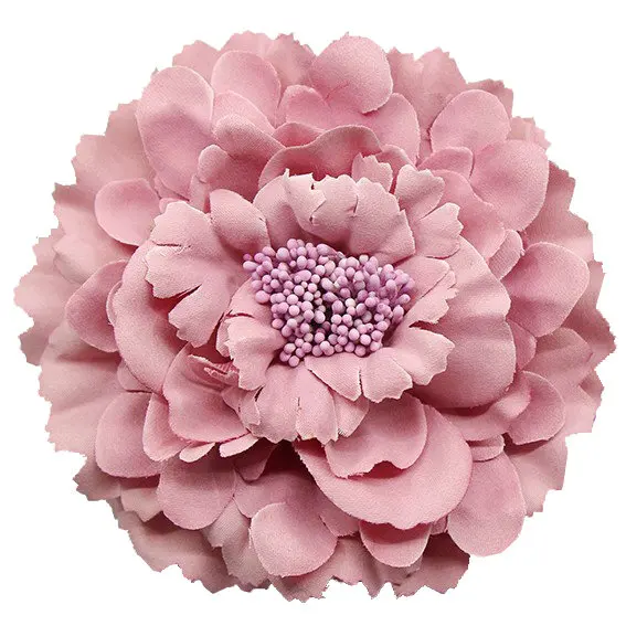 Big Flower Bridal Wedding Peony Hair Clip Barrette Brooch Girls Ladies Decor Big Flower Bridal Wedding Peony Hair Clip Barrette Brooch Girls Ladies Decor