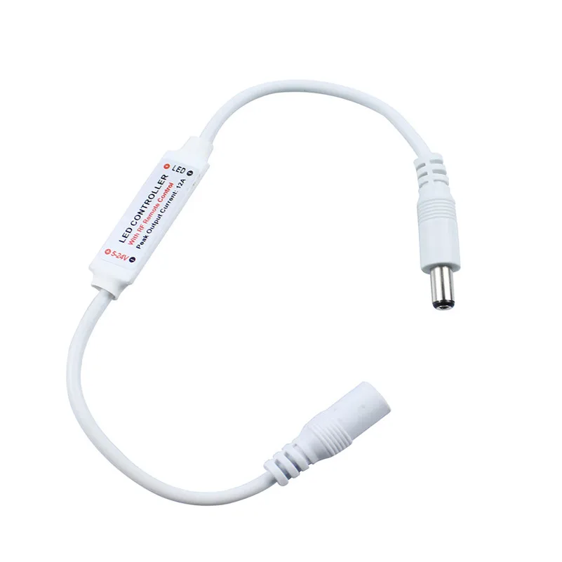 Одноцветная Светодиодная лента RF беспроводный контроллер дистанционного