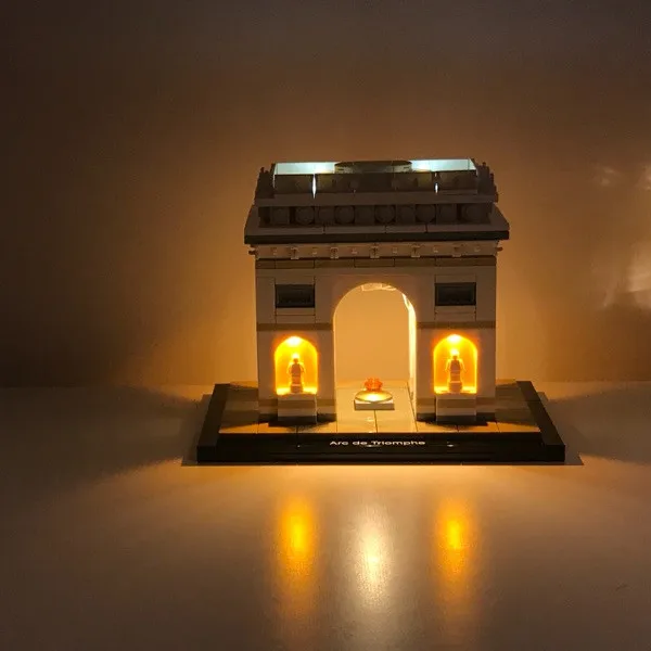 

LED Light Up kit (only light kit included) for Lego 21036 Architecture Series PARIS ARC DE TRIOMPHE Building Blocks