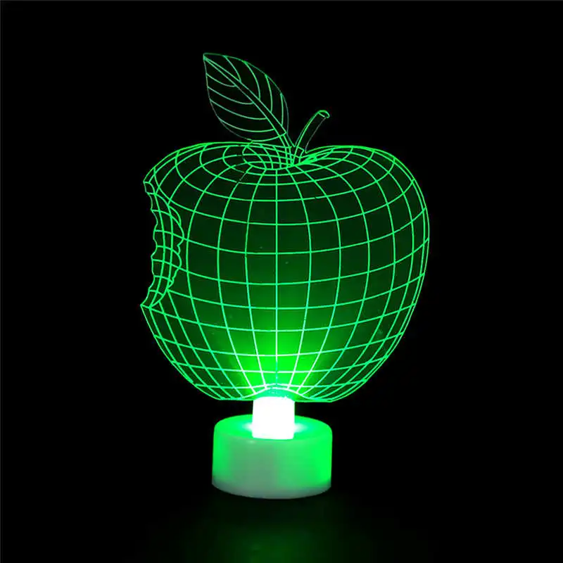 Christmas Creative Colorful Night Light Can Paste LED Decorative Wall Kids Gift for Home Christmas Party Decorations #2o29 (7)