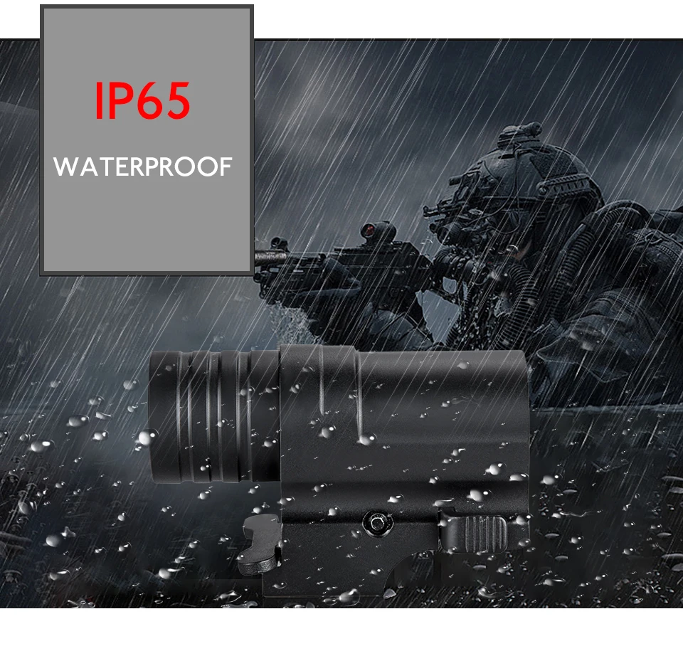 Powerful Tactical Flashlight Mini Weapon Gun Light 400 Lumen Airsoft Pistol Lantern LED Flashlight Torch For Hunting Flash Light (10)