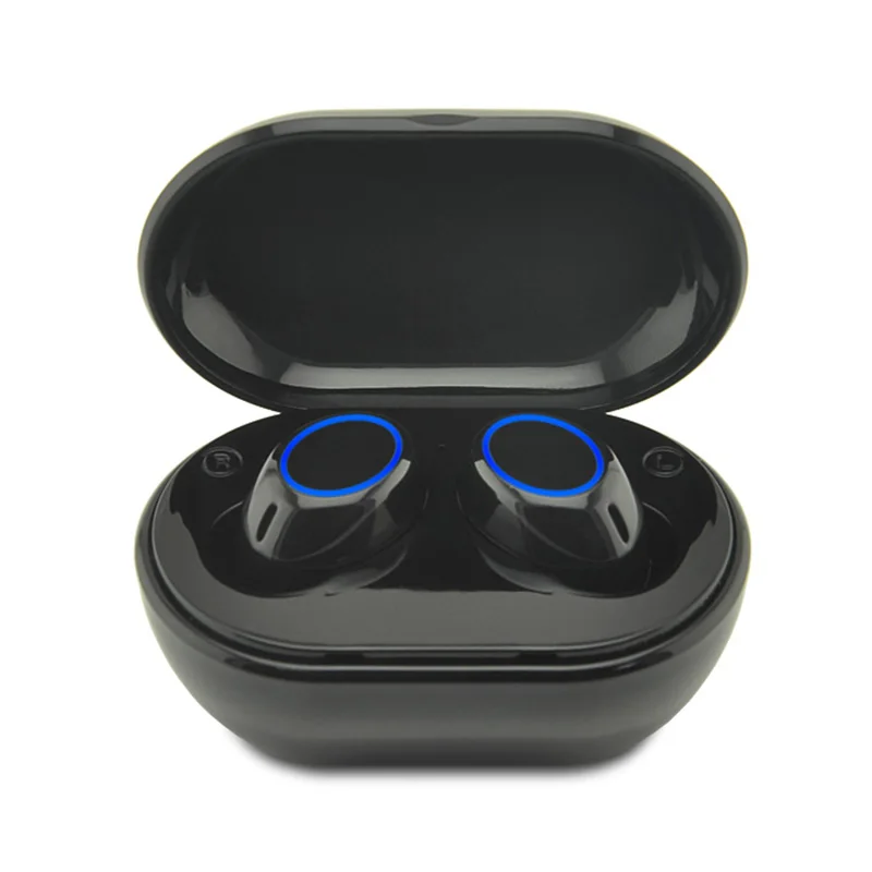 Наушники вкладыши TWS с мини двойной V5.0 Bluetooth наушники True Беспроводной гарнитуры 3D