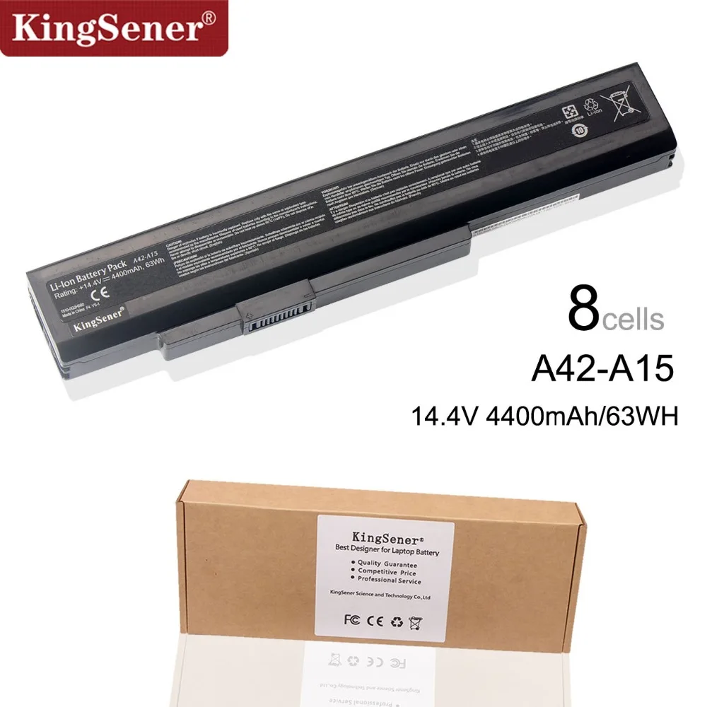 

KingSener A32-A15 A42-A15 Laptop Battery for MSI CX640DX CX640MX Gigabyte Q2532N For Medion Akoya E6222 E7219 E6228 P7818 P7816
