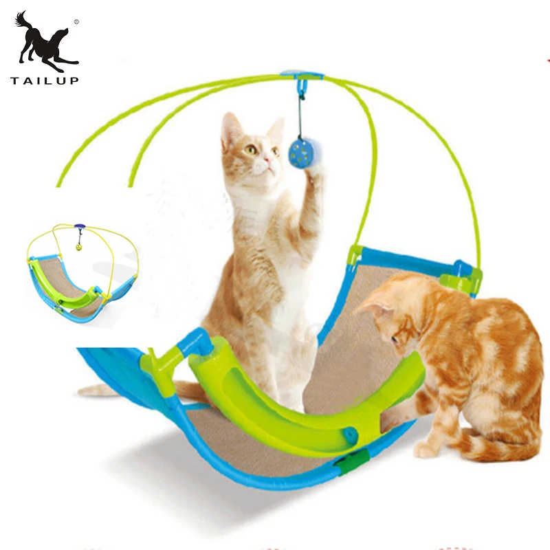 TAILUP Creative Pet Cat Cradle Bed Toys For Kittens Benches Climbing