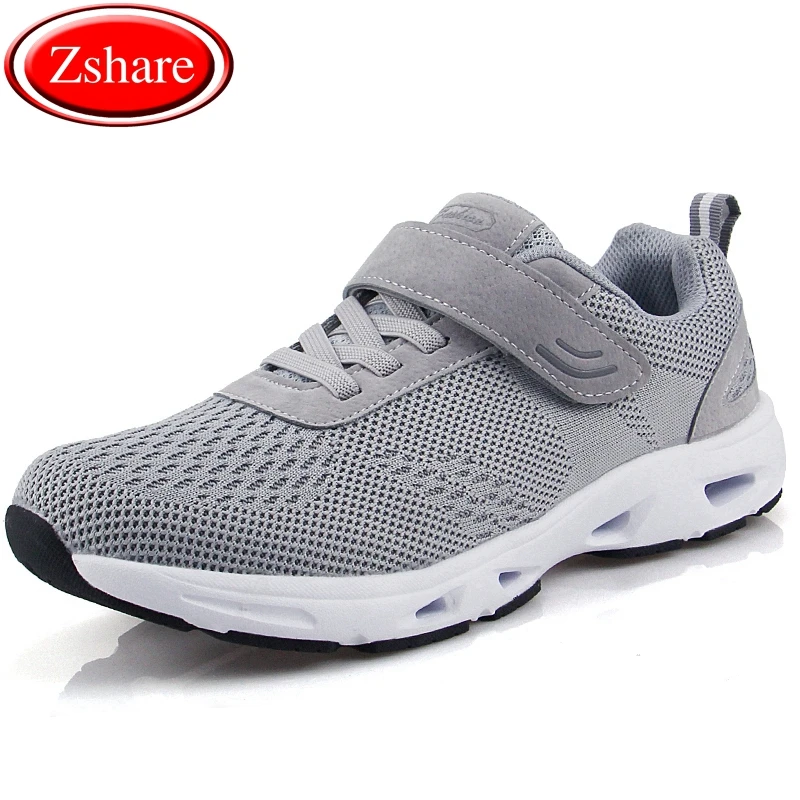 

2019 Light Summer Breathable Women Sneakers Year old Healthy Mesh Flats Antislip Mother Girls for Casual Moccasins Ladies shoes