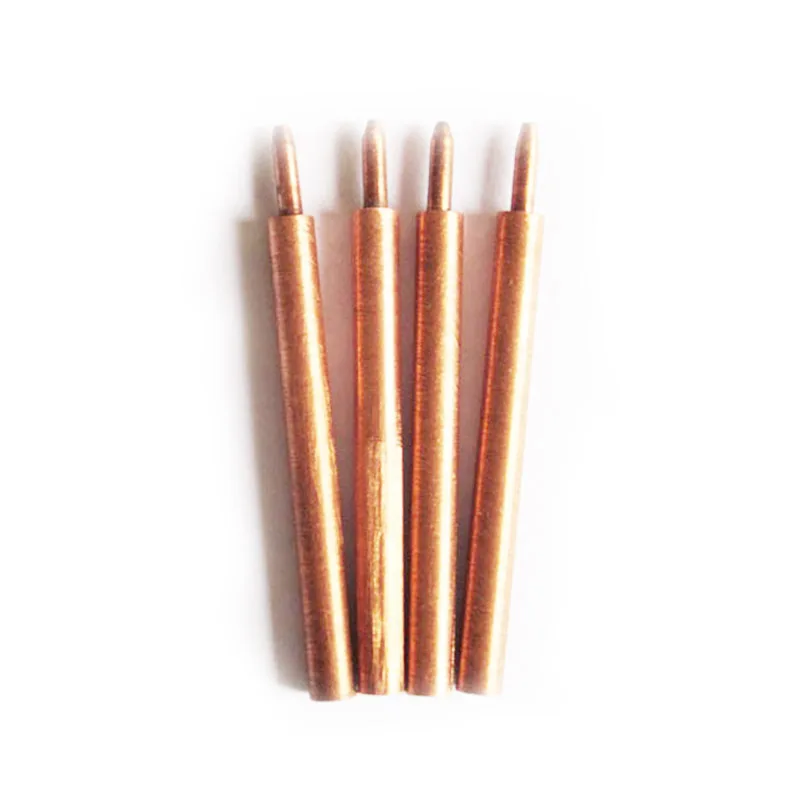 

4pcs spot welder Needle use for spot welding machine pin Alumina Copper Welding head Suitable for sunkko 709A 788 welder Needle