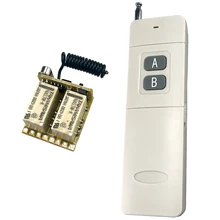 2CH реле Беспроводной дистанционного Управление переключатель 433 МГц RF мини небольшой 3,7 v 5v 6v 9v 12v мгновенный Управление; модуль, триггер Кнопка сброса