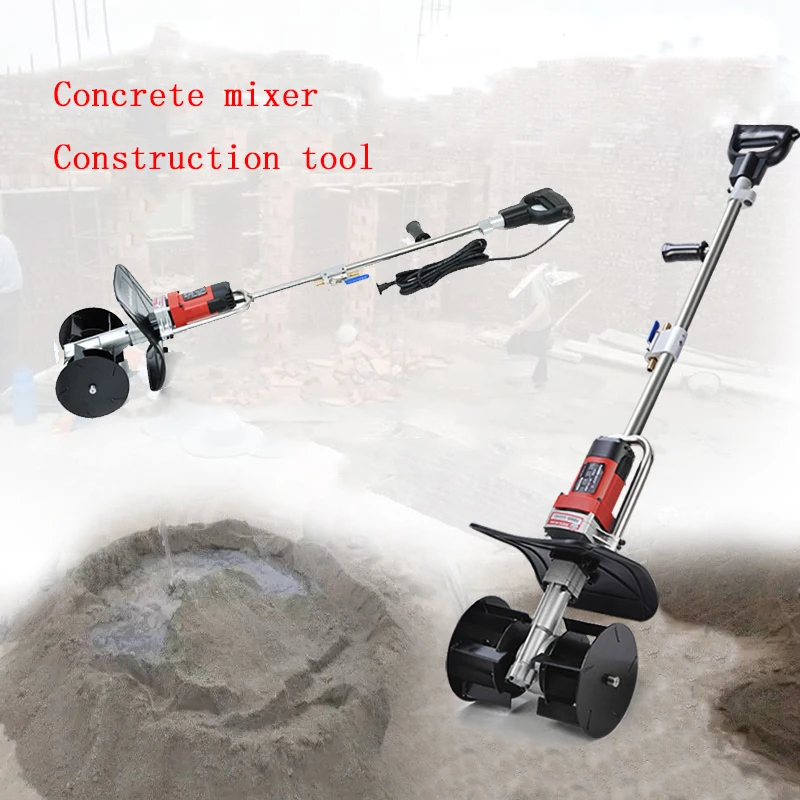 Electric Concrete mixer Construction tool Small Sand cement fodder