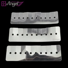 1200 шт Теплоизоляционный лист протектор Щиты с несколькими отверстиями шаблон сепаратор для кератиновых волос