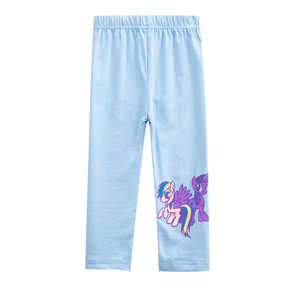 

Girls trousers Litter Pony cotton spring new medium and small children cartoon cotton leggings breathable comfortable pants 6622