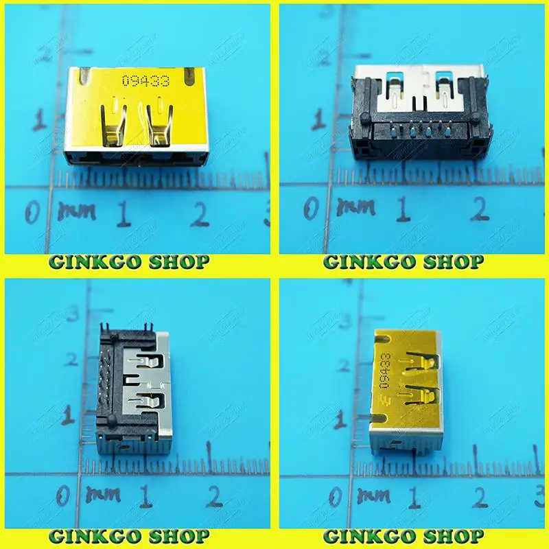 50pcs/lot New Laptop motherboard eSATA USB Jack Combo interface ESATA USB Connector Sockect Jack