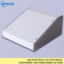 Железные корпуса для электроники распределительная коробка железная печатная плата коробка на заказ diy блок питания приборная коробка провод Соединительная коробка 200*90*165 мм