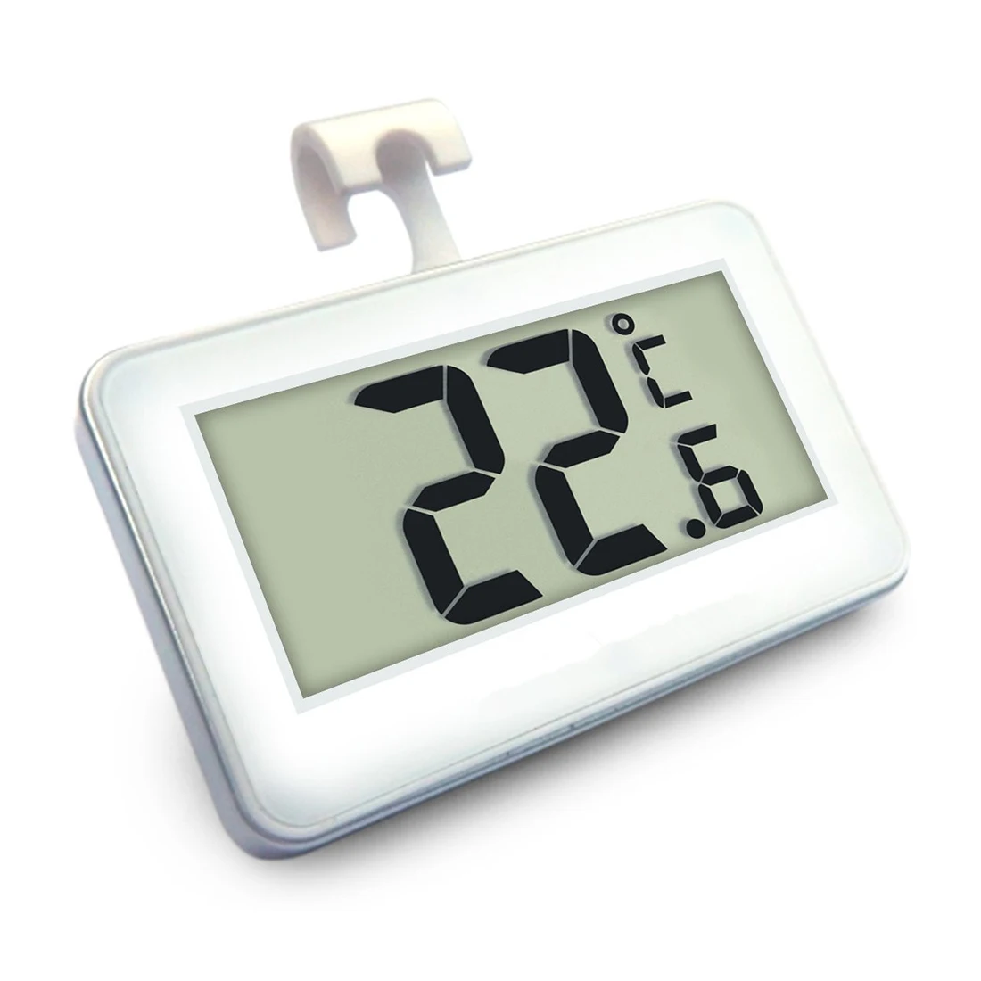 

1pc -20-60C Mini Refrigerator Thermometer Practical Wireless Digital Thermometer With Magnet Hook for Freezer Fridge Waterproof