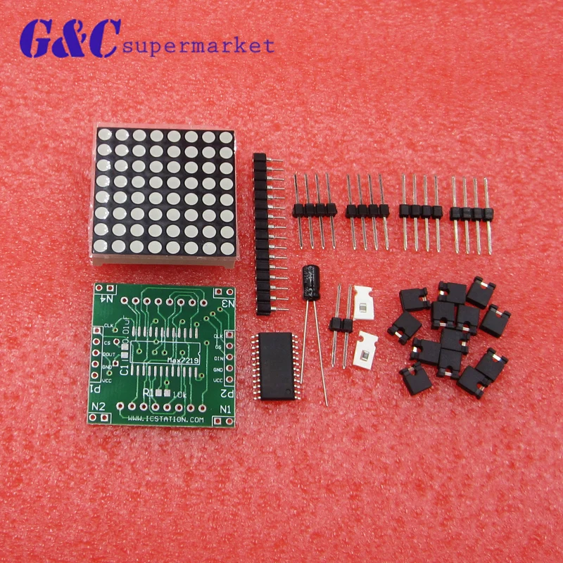 

MAX7219 Dot Matrix Module Control Display Module SPI For Arduino DIY kit Cascade