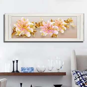 

Fezrgea Diamond Painting "Peony"Special, Diamond Embroidery, Full, Diy Diamond Mosaic, Picture Of Beads Cross Stitch, Home Decor