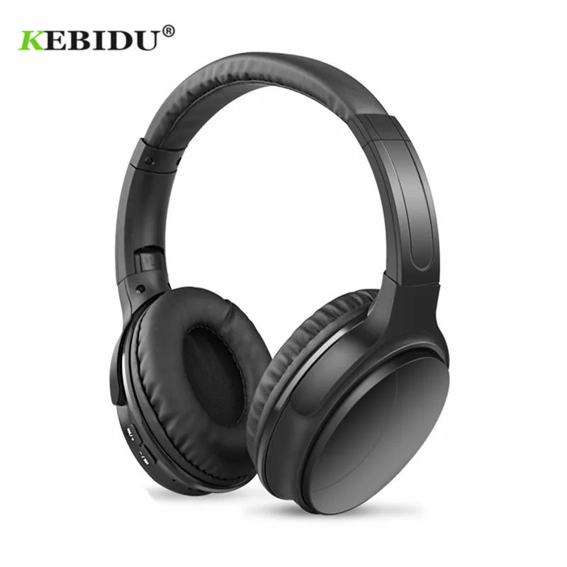 Беспроводные Bluetooth наушники KEBIDU спортивные складные для бега с микрофоном iphone