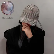 Весенняя женская Бейсболка Snapback cap s черно-белые клетчатые шляпы хип-хоп облегающая Кепка s
