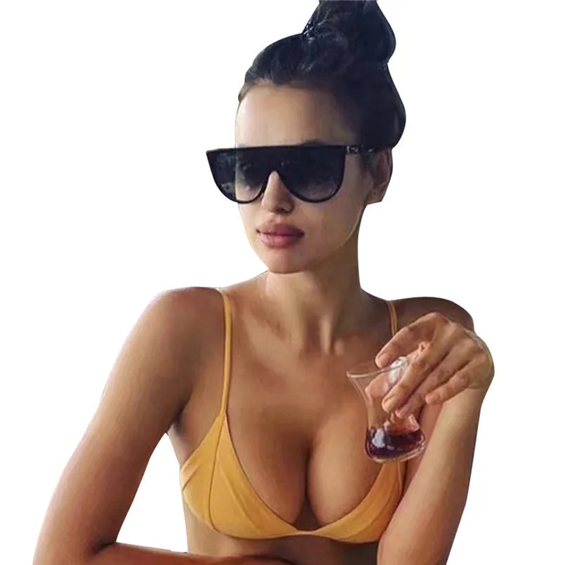 Women Unisex Cool Frame Shades Acetate Frame UV Glasses Sunglasses Sport Glasses Eyewear #2A18 (6)