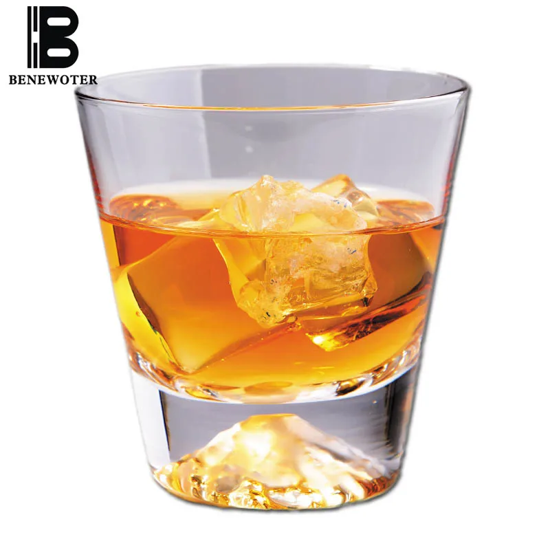 

BENEWOTER 400ml Transparent Water Glass Cup Beverage Tea Cup Whiskey Coffee Milk Water Glass Mug Green Tea Puer Teacup